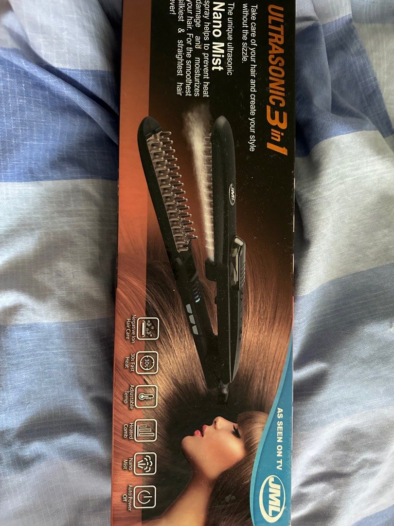 Jml 3 in 1 hair straightener professional hotsell