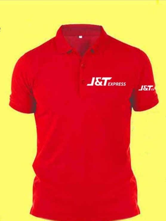 J&T EXPRESS UNIFORM SHIRT, Men's Fashion, Tops & Sets, Tshirts & Polo