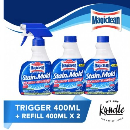 MAGICLEAN Stain Mold Remover Trigger Toilet Cleaner (400ml)