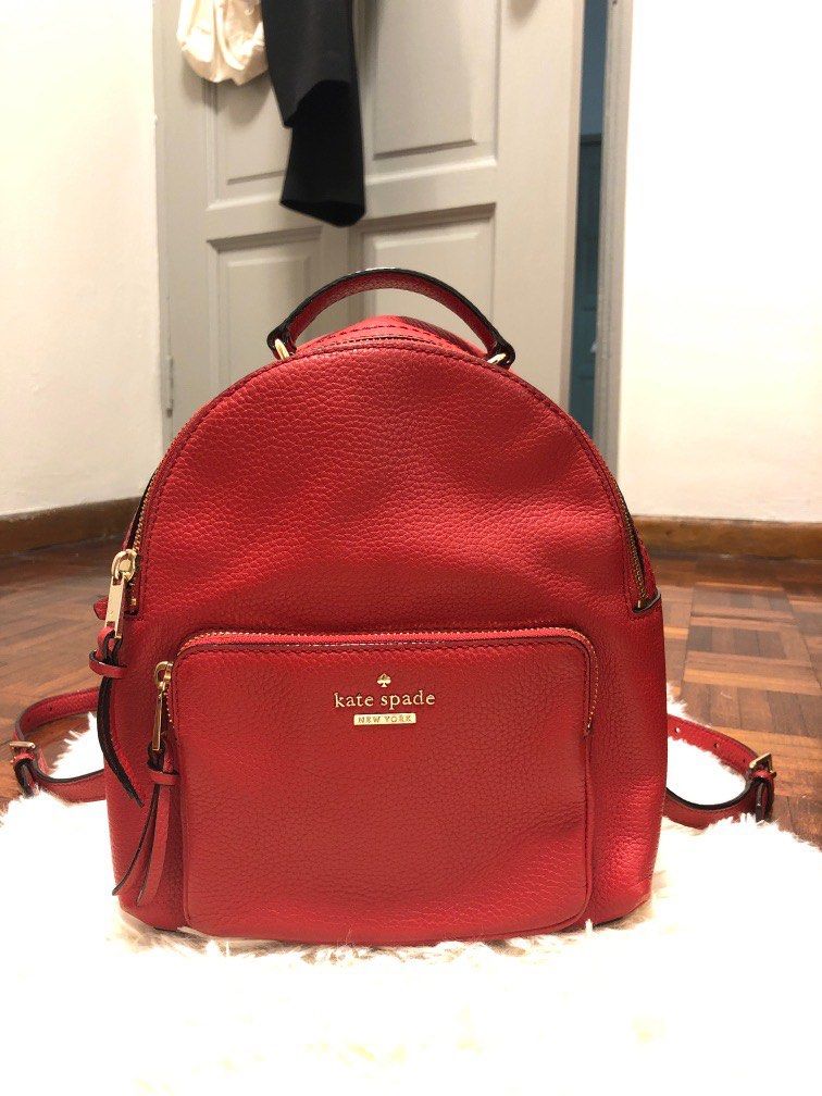 Kate spade coral backpack, Women's Fashion, Bags & Wallets, Backpacks on  Carousell