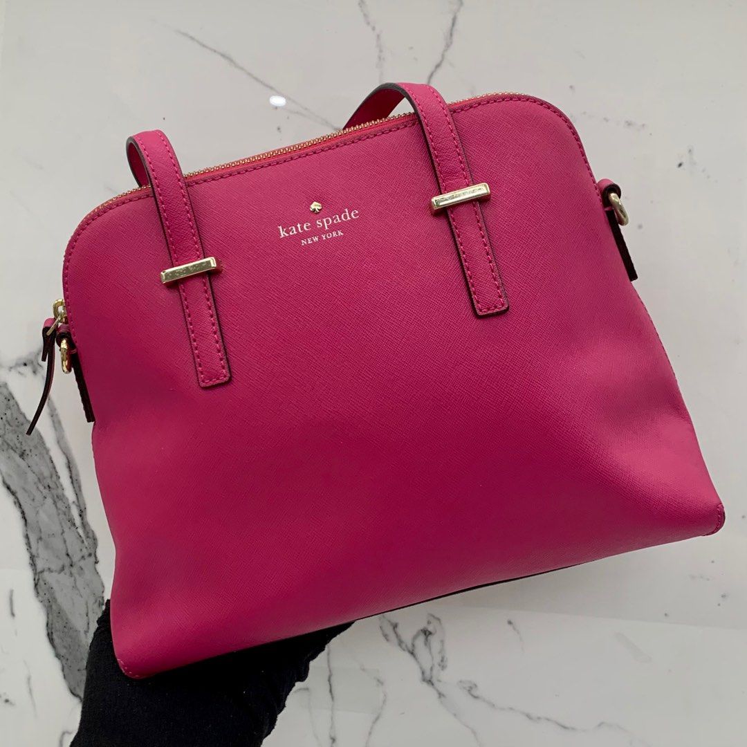 Kate Spade Staci Crossbody Pink, Luxury, Bags & Wallets on Carousell