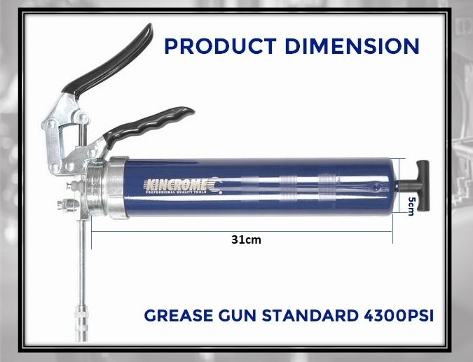 KINCROME K8009 PROFESSIONAL GREASE GUN/ GREASE PUMP, Furniture & Home