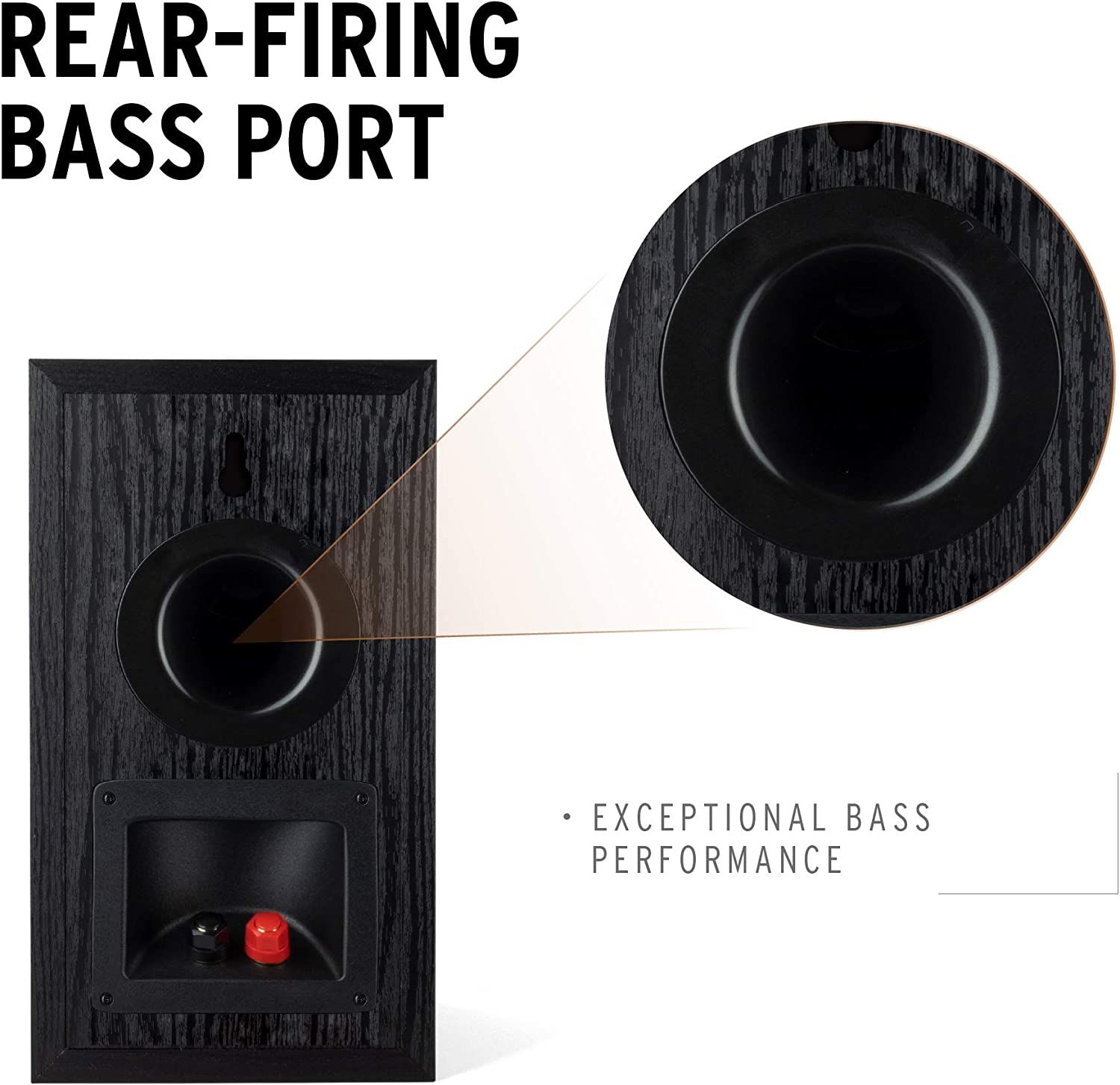 Klipsch Synergy Black Label B100 Bookshelf Speaker Pair with