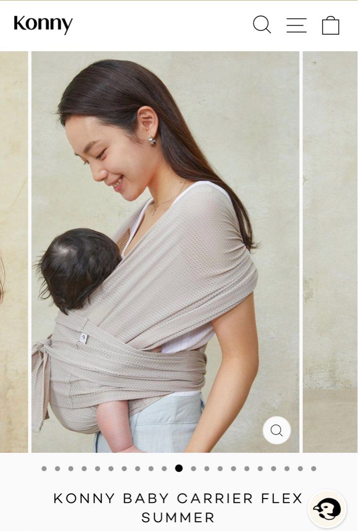 KONNY BABY CARRIER FLEX SUMMER, Babies & Kids, Going Out, Carriers