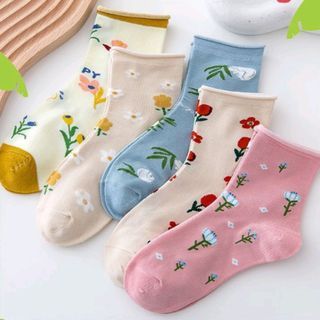 Korean Socks ( 5 pairs )