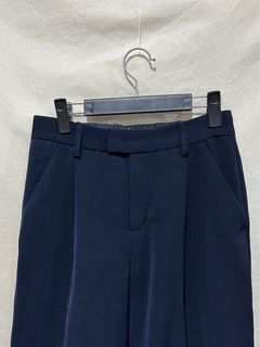 (L) GU wide straight pants