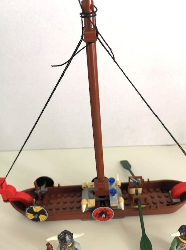 Lego Vikings 7016 Viking Boat against Wyvern Dragon, & Toys, Toys & Games on Carousell