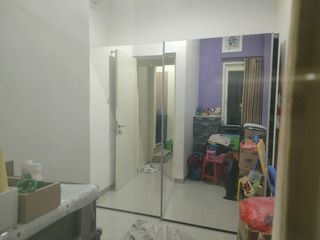 Lemari Pakaian 3 Pintu informa sliding wardrobe premium full mirror lemari cermin