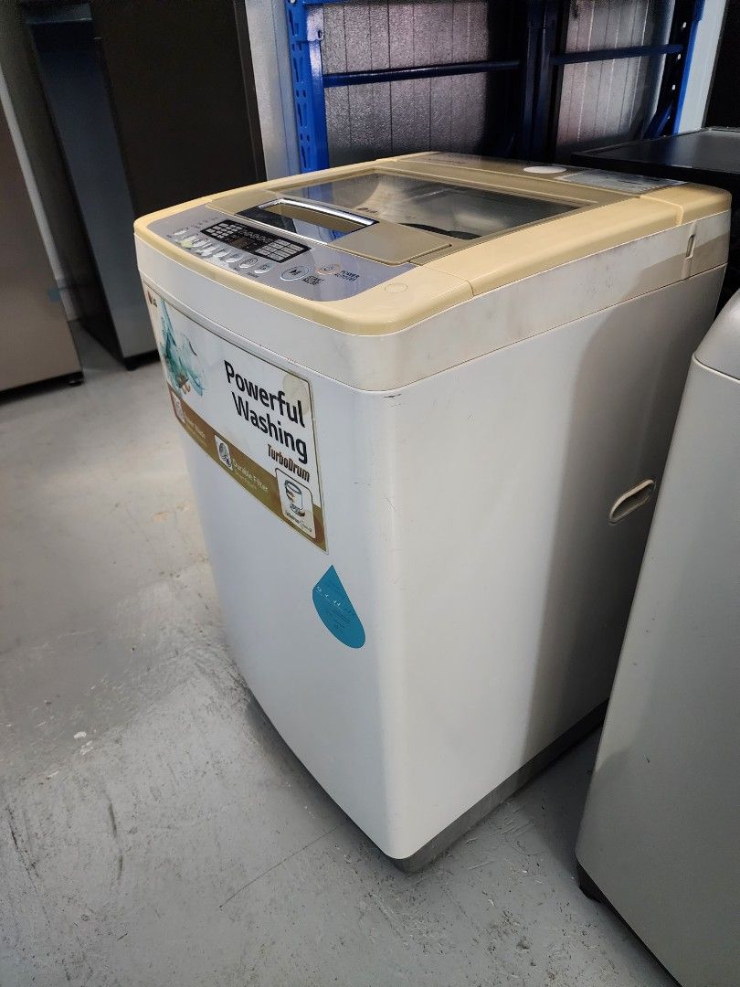 LG 8KG TOP LOAD WASHING MACHINE WFT8400, TV & Home Appliances, Washing