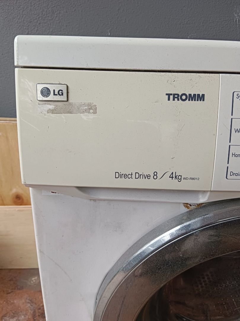 LG Tromm Washing MachineG, TV & Home Appliances, Washing Machines and Dryers on Carousell