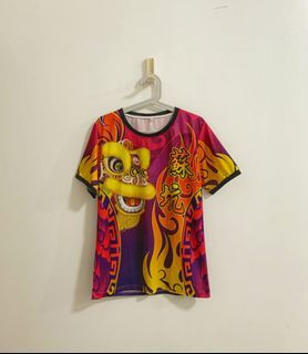 LION dance dri fit shirt