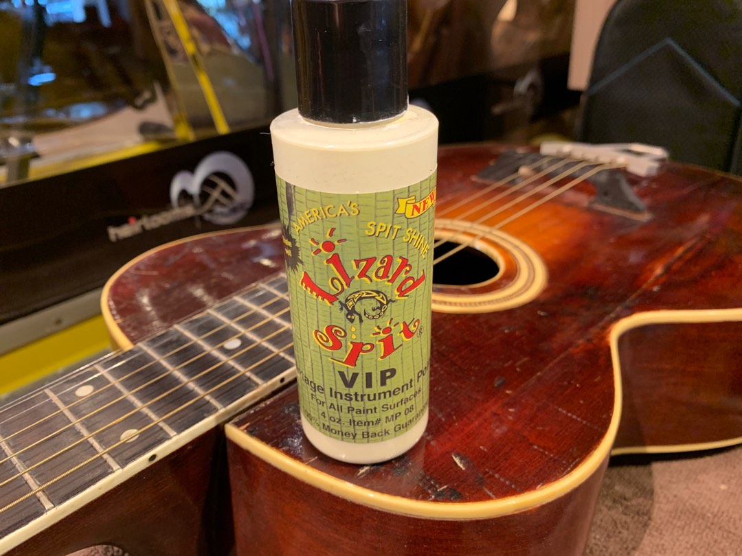 LIZARD SPIT MP 08 V.I.P. VINTAGE INSTRUMENT POLISH 4 OZ. BOTTLE
