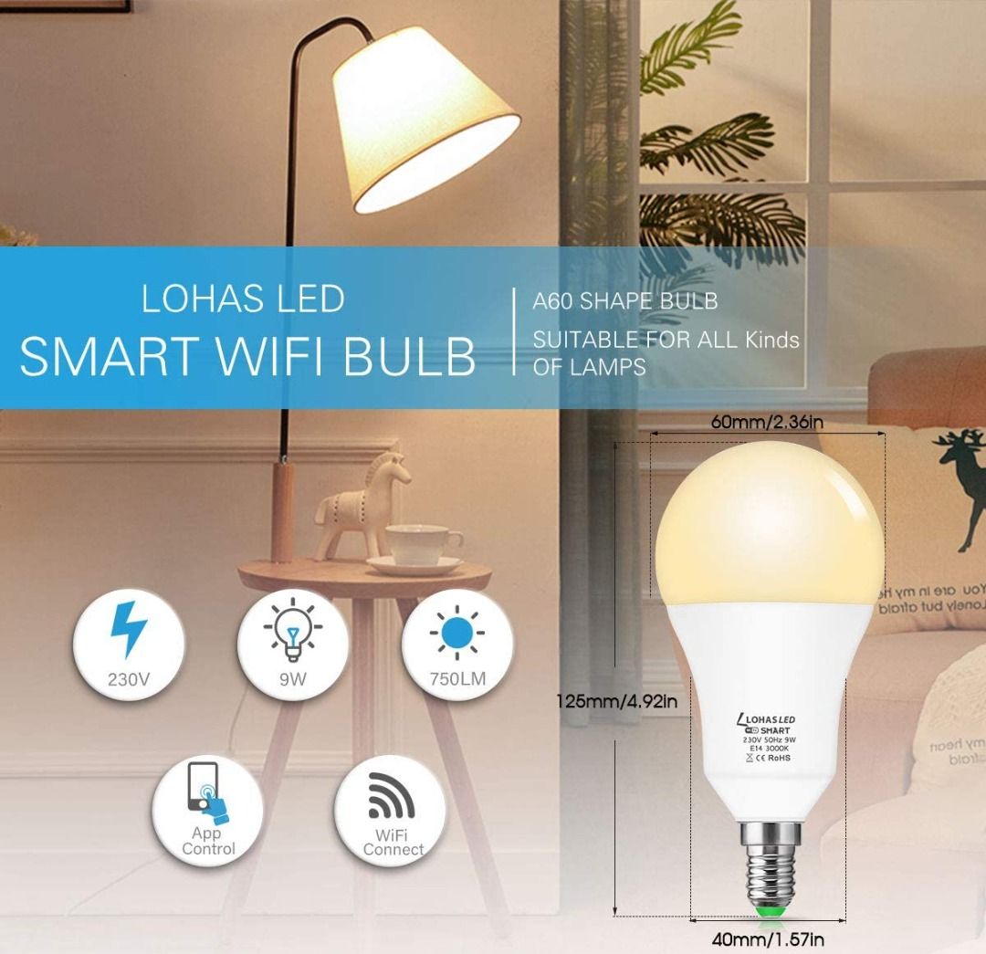 Lohas smart shop bulb alexa