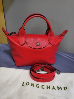 Longchamp LGP Cuir Small Black, Luxury, Bags & Wallets on Carousell