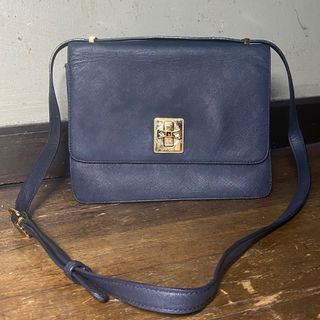 Lovcat blue two-way bag shoulder and cross-body