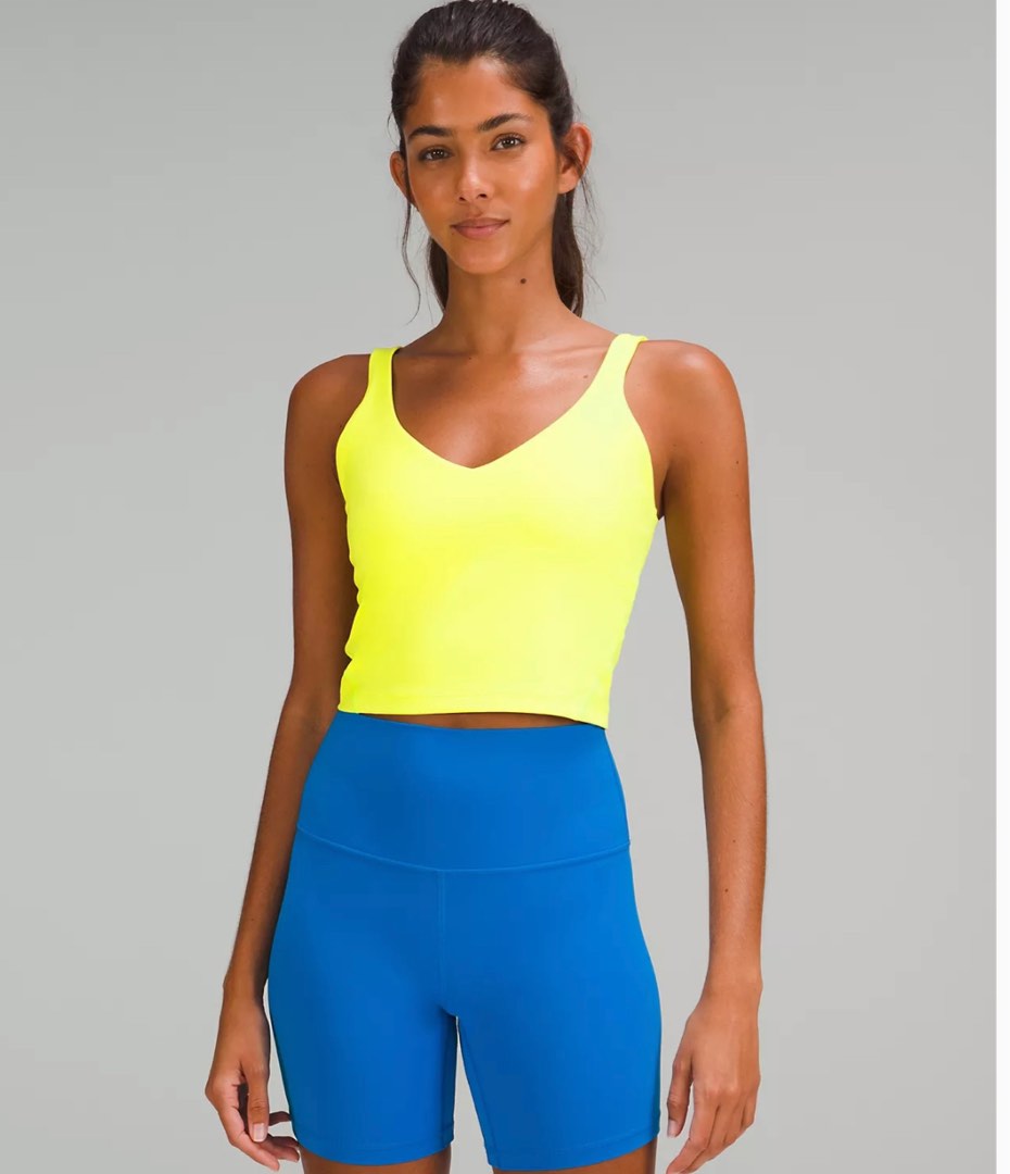 Lululemon Align Tank Electric Lemon, Women's Fashion, Activewear on