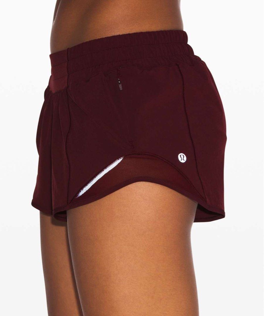 Maroon lululemon outlet shorts
