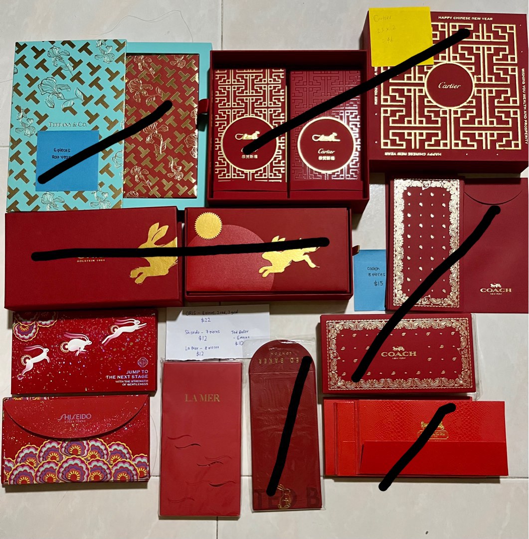 Luxury Branded Red Packet Angbao