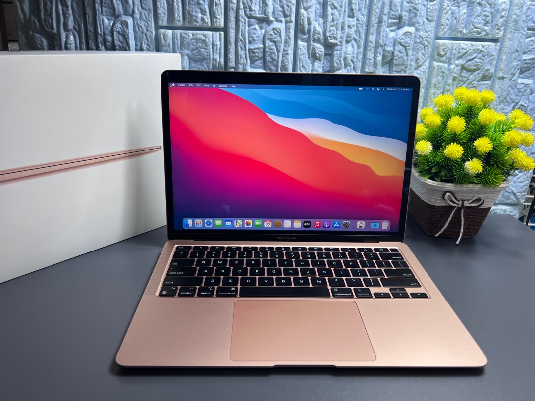 MACBOOK AIR A2337 (M1, 2020) 8GB RAM/256GB SSD/ 13INCH GOLD wBOX ...