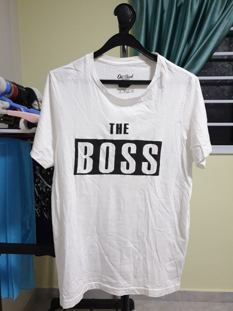 boss white t shirt