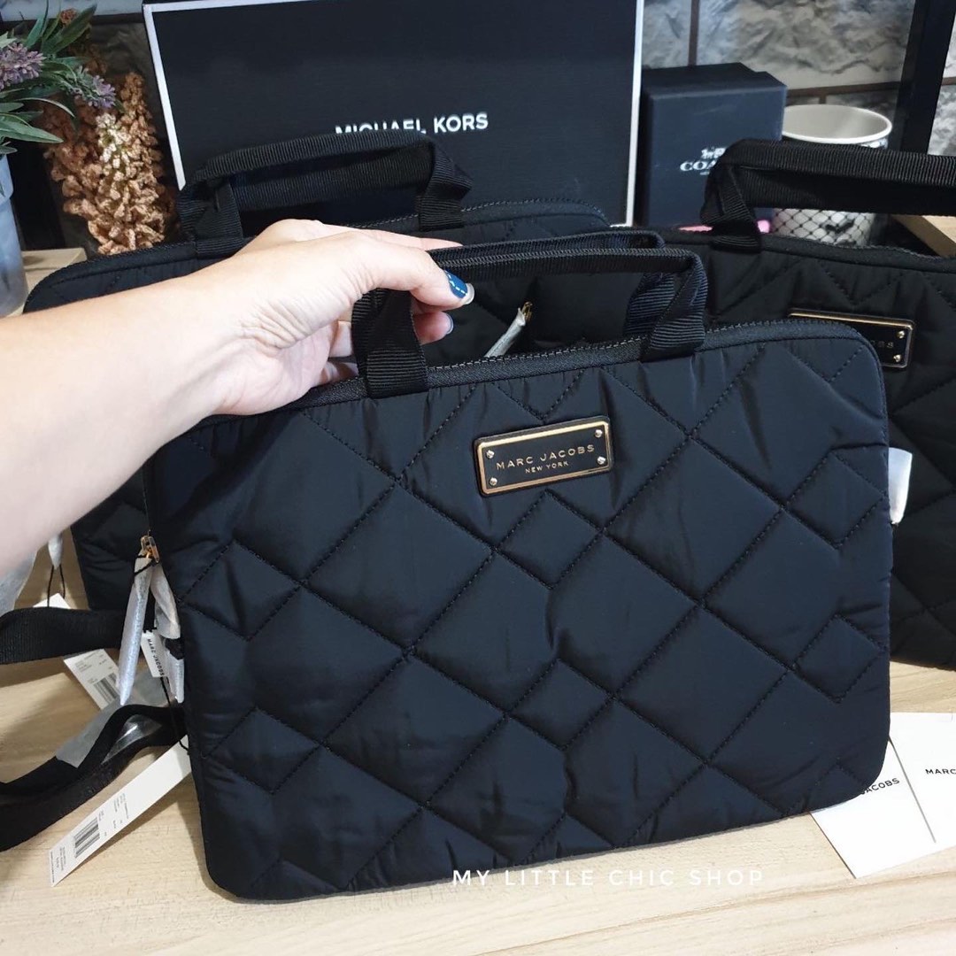 marc jacobs quilted laptop bag 13" on Carousell
