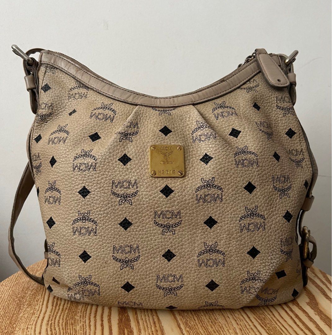 MCM hobo bag clearance bag Women s Fashion Bags Wallets