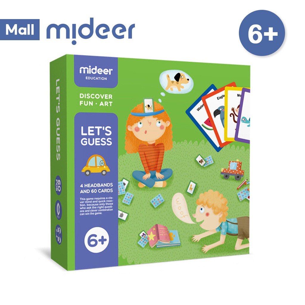 Guess Game Mideer Headbands Let s Guess Animals Board Game Hobbies Toys Toys Games on Carousell