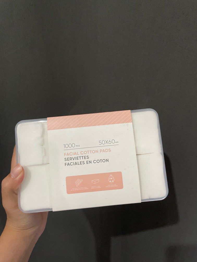 Miniso Cotton Pads, Kesehatan & Kecantikan, Kulit, Sabun & Tubuh di
