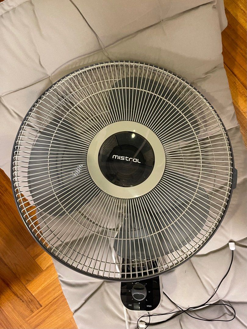 Mistral wall mounted fan, Furniture & Home Living, Lighting & Fans