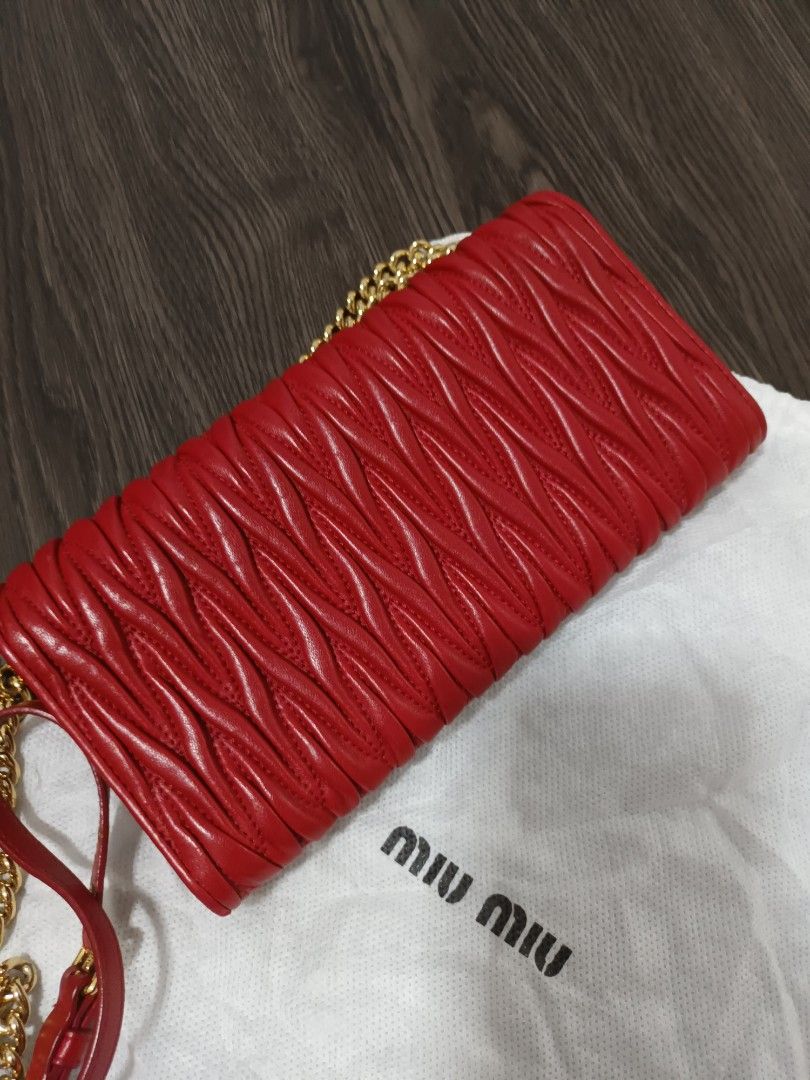 Miu Miu Bowling/ Vanity Bag (5VT003), Luxury, Bags & Wallets on Carousell