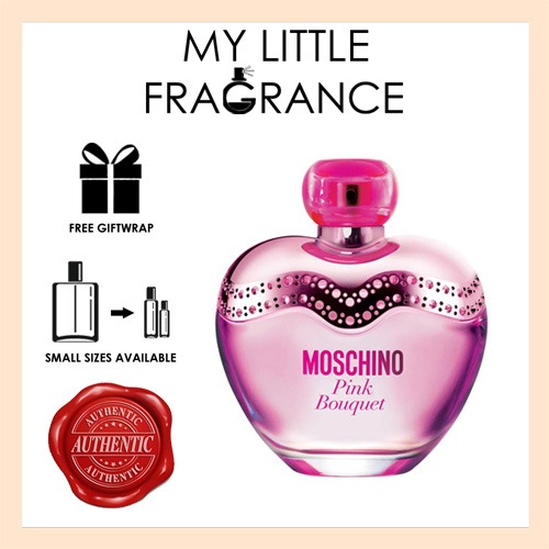Moschino Pink Bouquet EDT (5ml/10ml/100ml) Eau de Toilette for Women ...