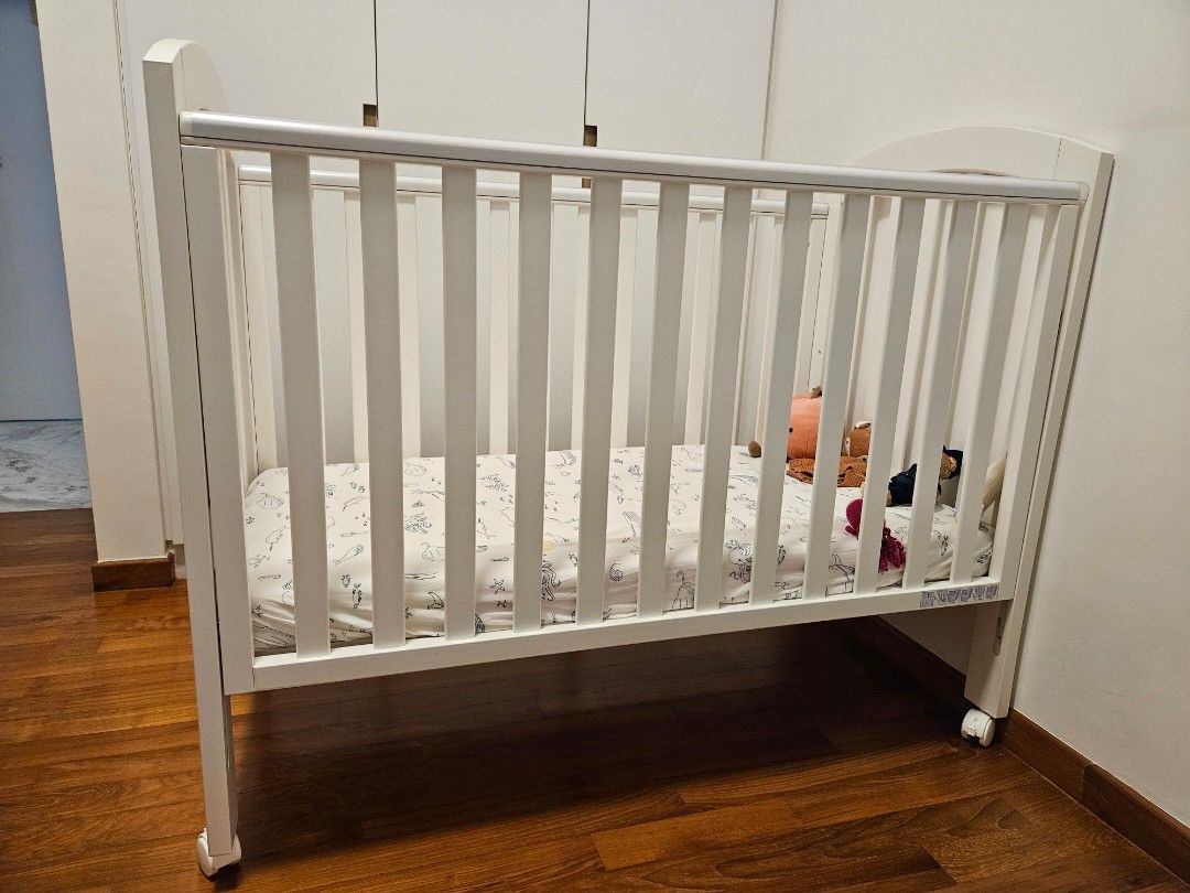 Mothercare ashworth dropside cot discount