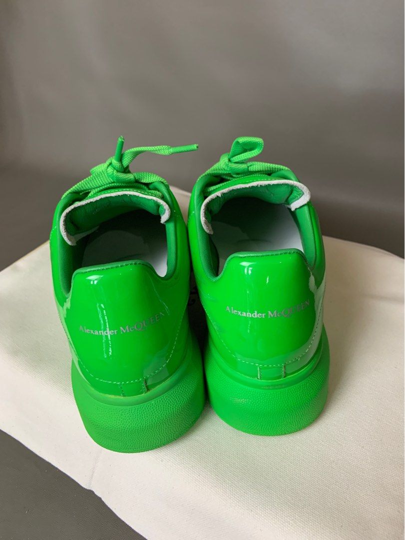 Alexander mcqueen discount green shoes