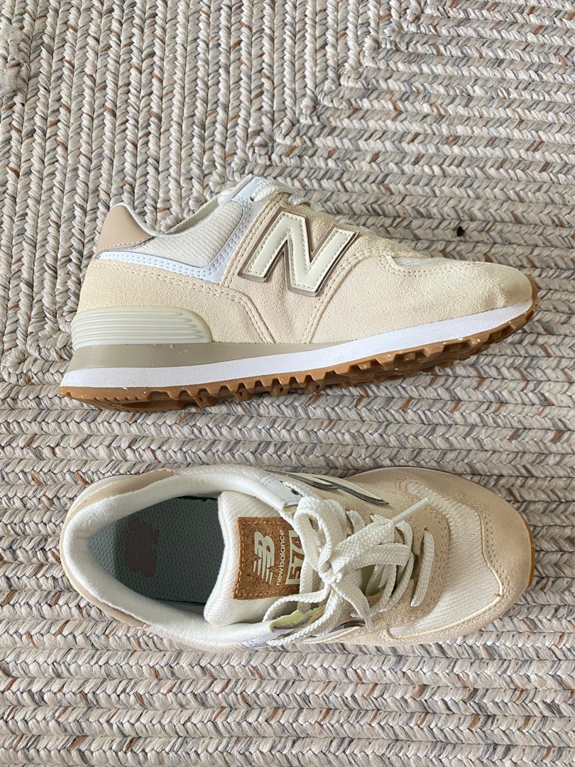 New balance hotsell damen beige gold