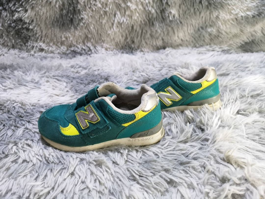 New Balance Green and Yellow Green Sneakers on Carousell