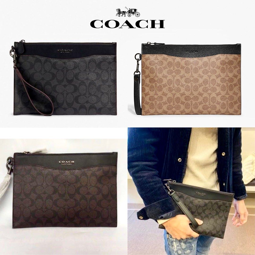 Coach beckett slim pouch hot sale