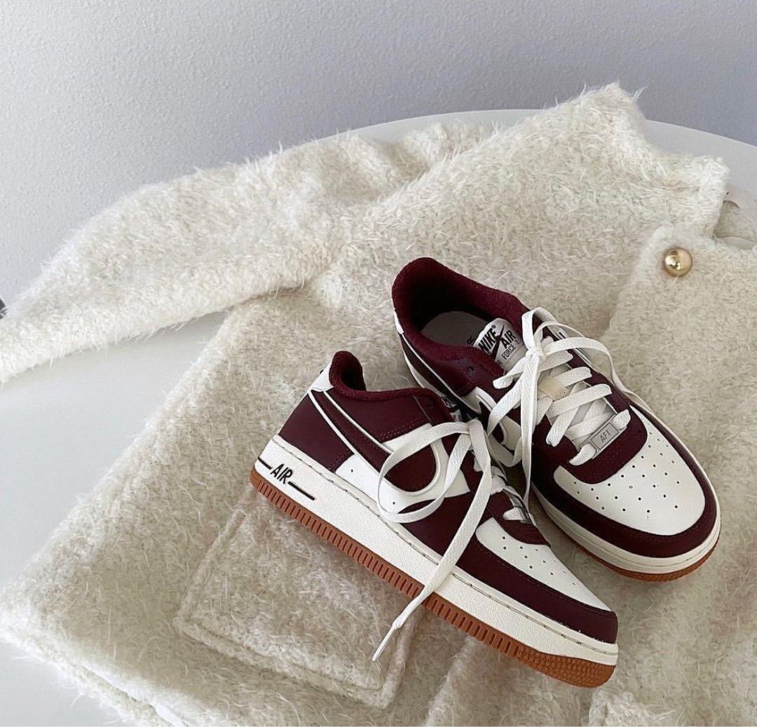 Nike Air Force 1 College Pack Night Maroon