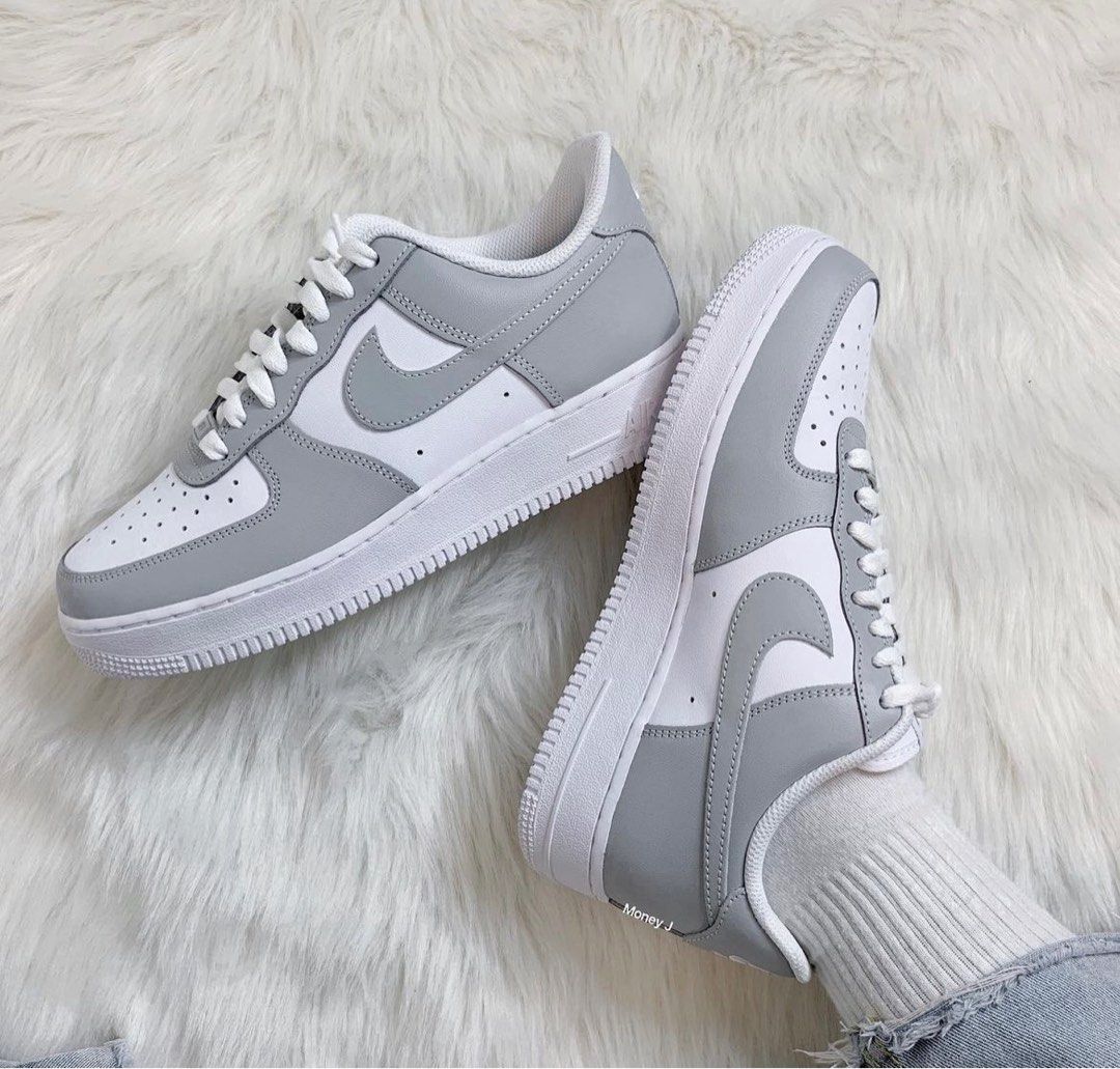 Nike air force shop 1 wolf grey womens
