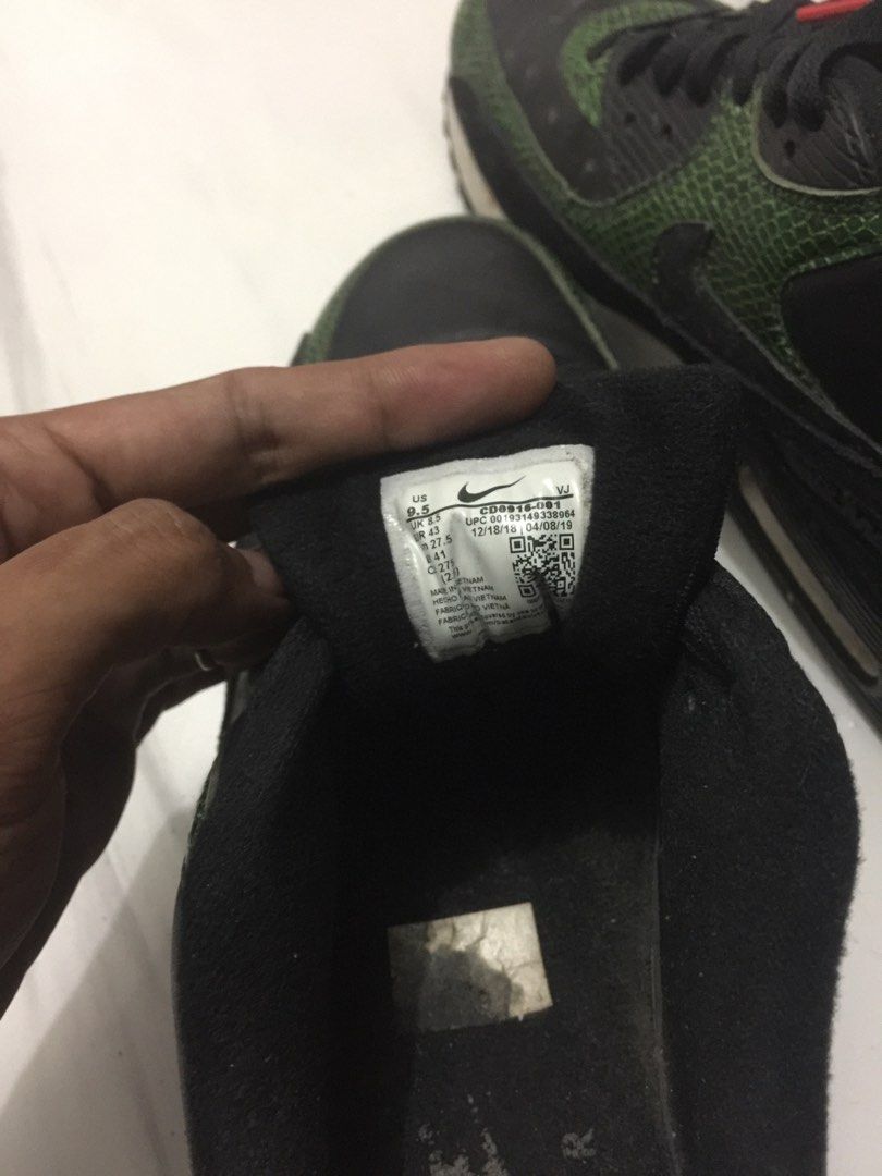 air max green python