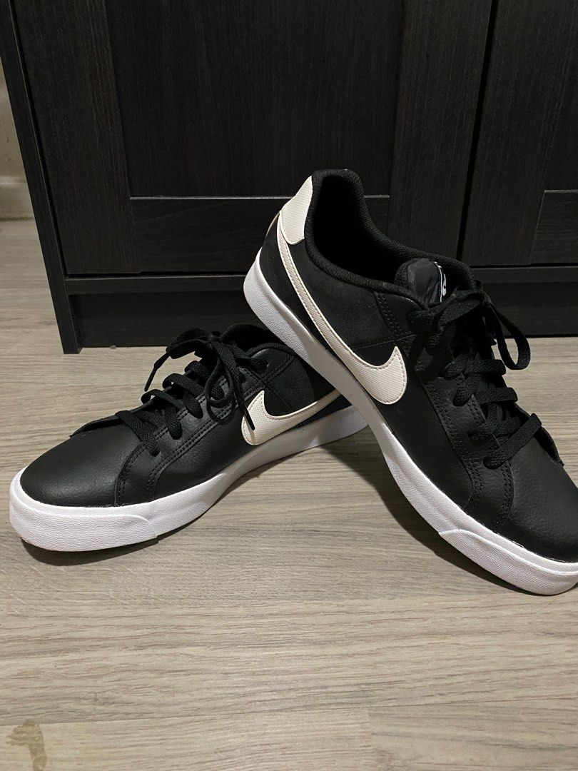 Nike court royale ac black best sale