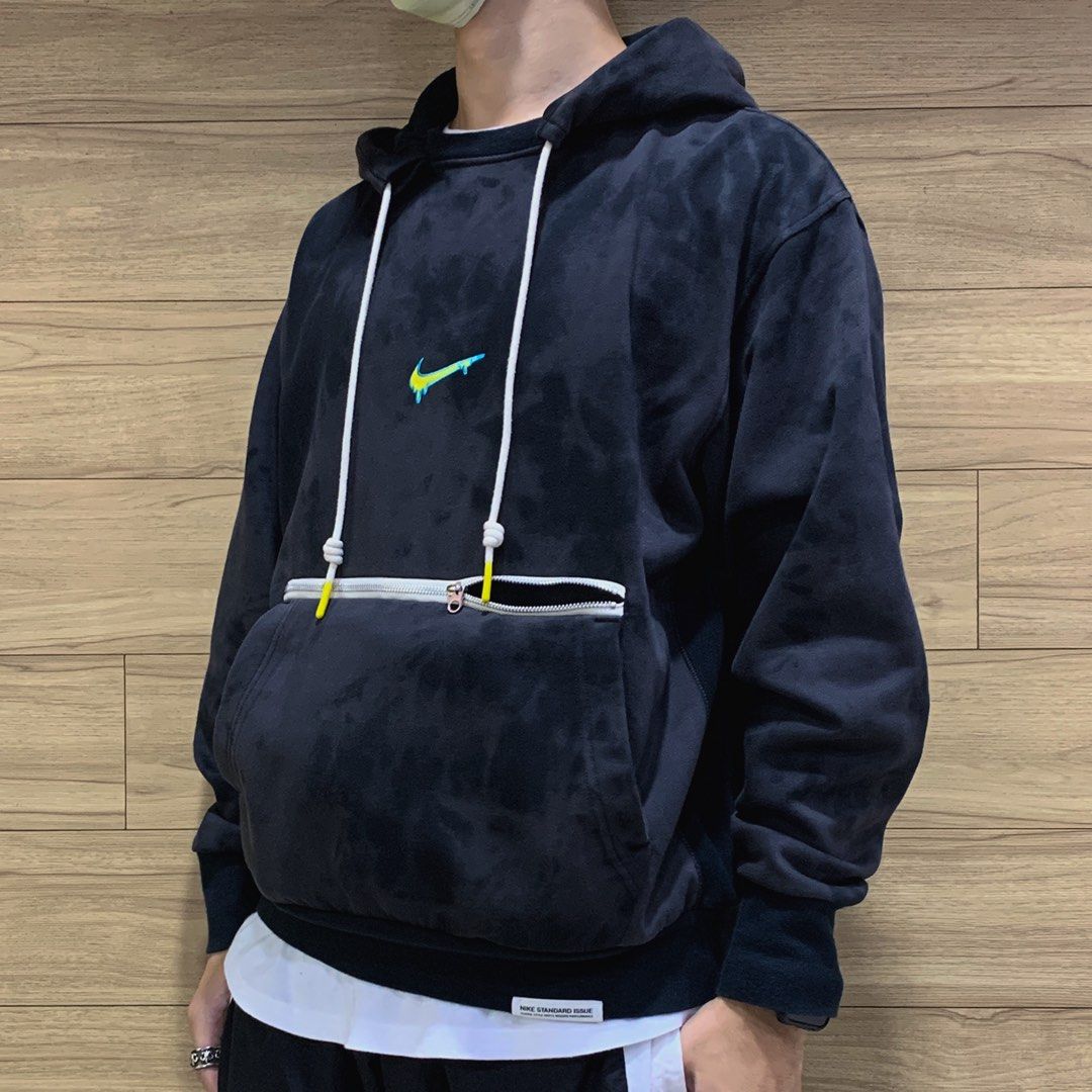 NIKE PEACE LOVE BASKETBALL HOODIE DRI FIT LOGO T L CU3618 010 CLT M TP0 23 23 T
