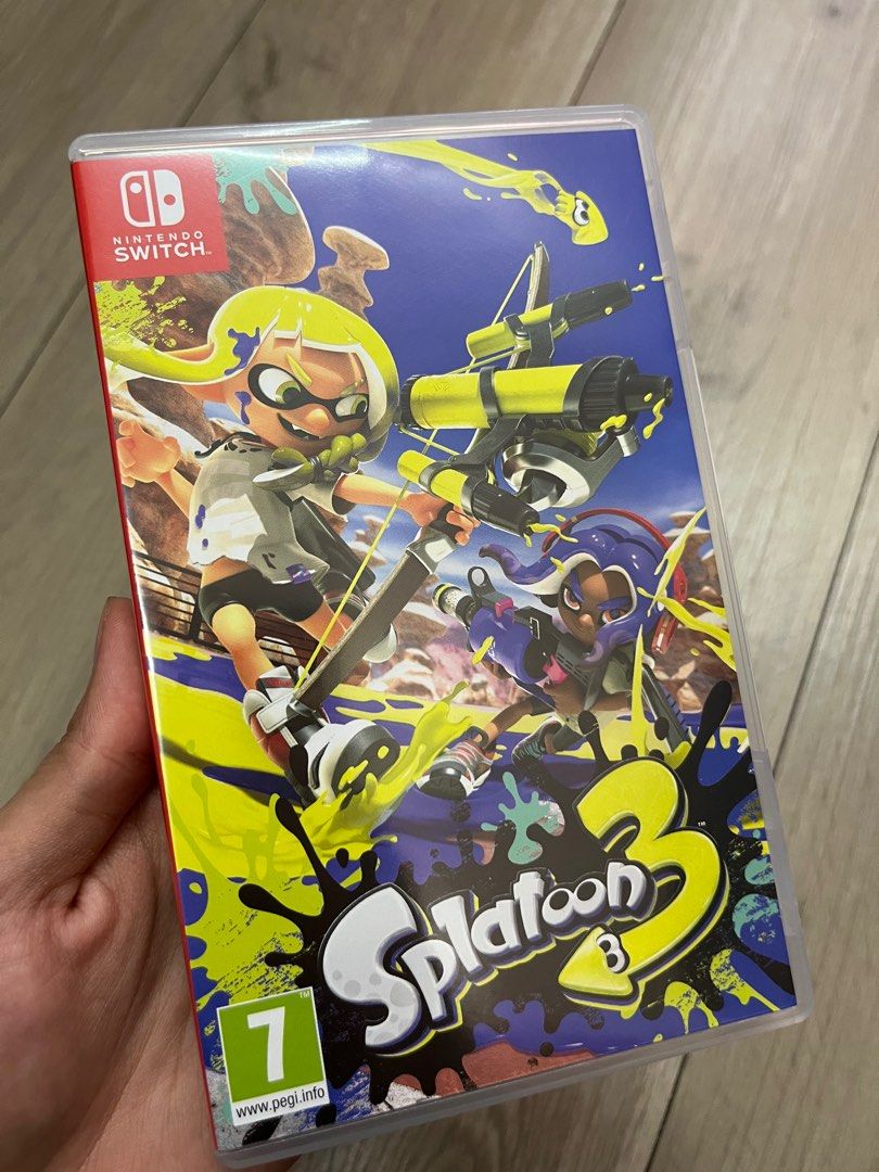 Nintendo Switch Splatoon 3 Video Gaming Video Games Nintendo On Carousell 6117