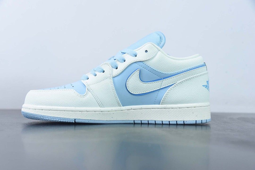 Jordan 1 low light blue top