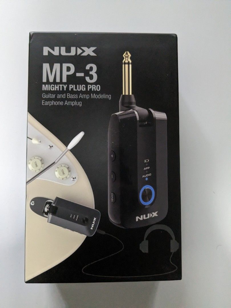 ニューエックス/Mighty Plug Pro MP-3 Guitaru0026Bass Amp Modeling Amplug ヘッドフォンアンプ -  楽器、器材