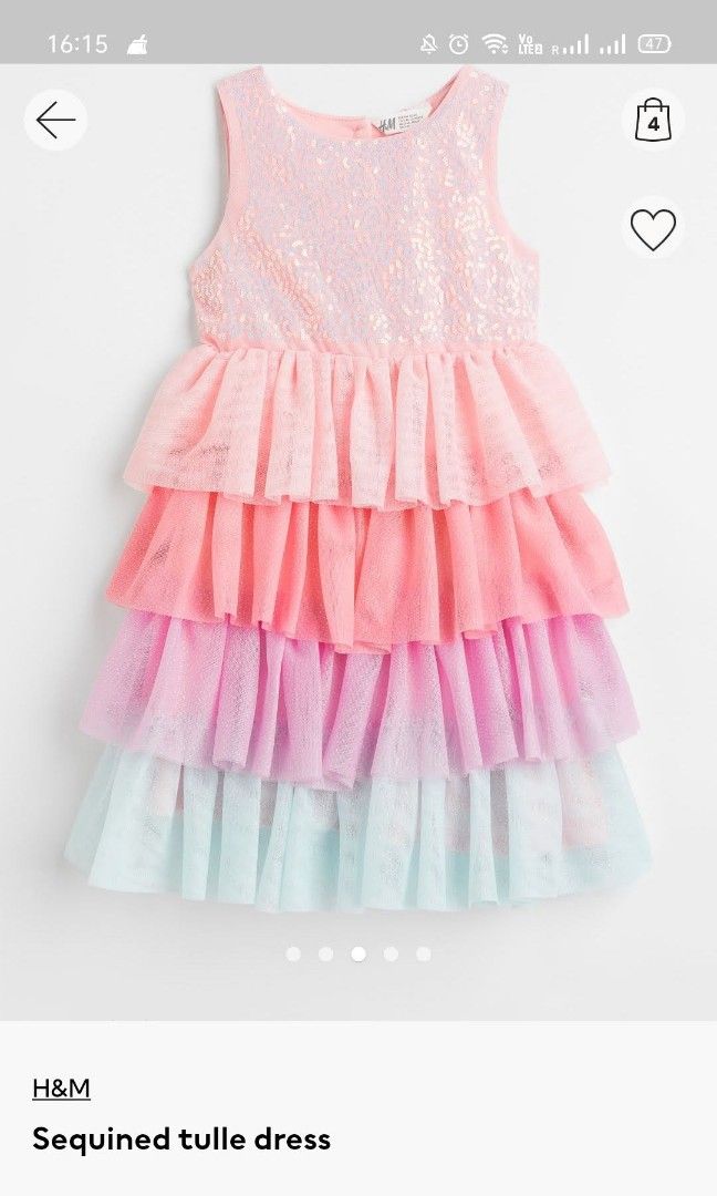 H&m childrens cheap party dresses