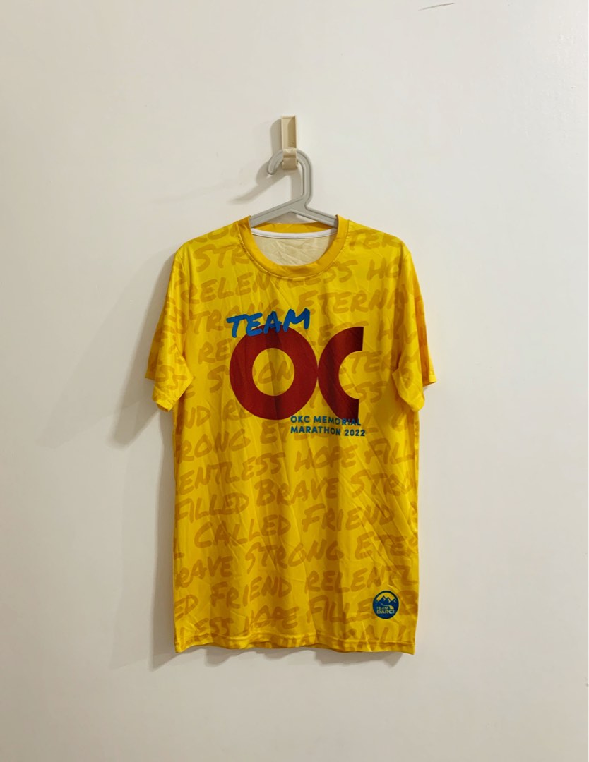 OKC memorial marathon 2022 dri fit shirt on Carousell
