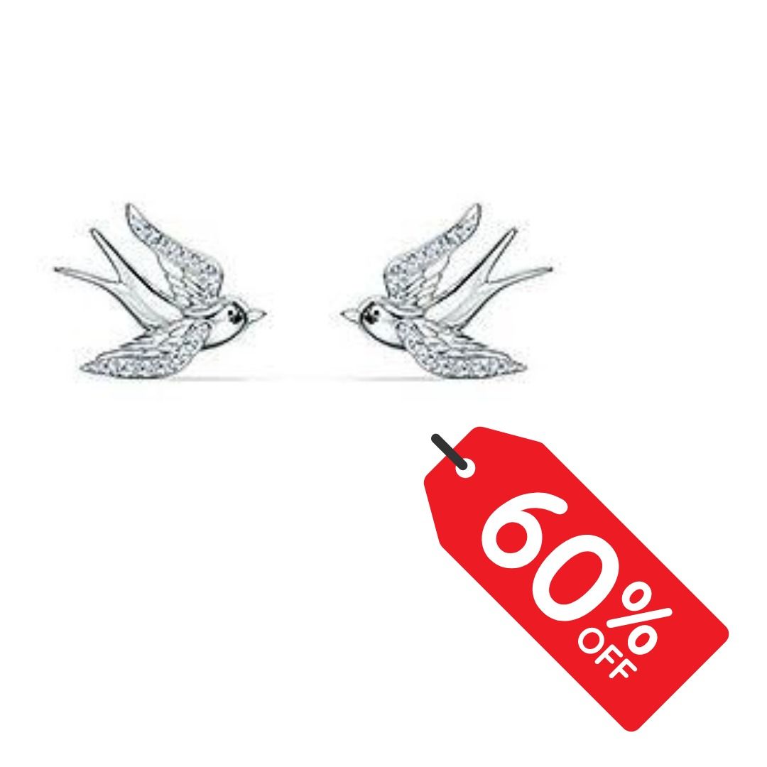 Swarovski cheap bird earrings