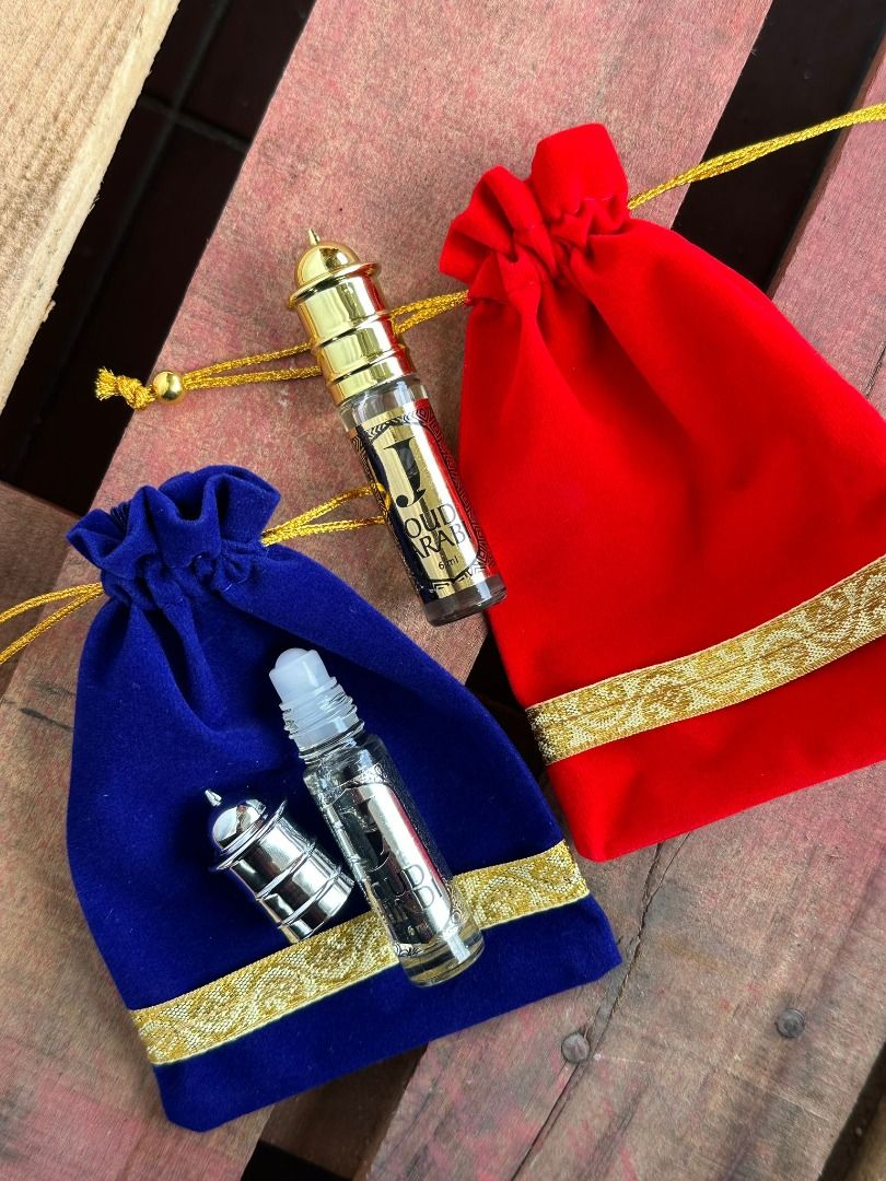 OUD ARABI/OUD HINDI ORIENTAL ATTAR 6ml WITH VELVET POUCH, Beauty