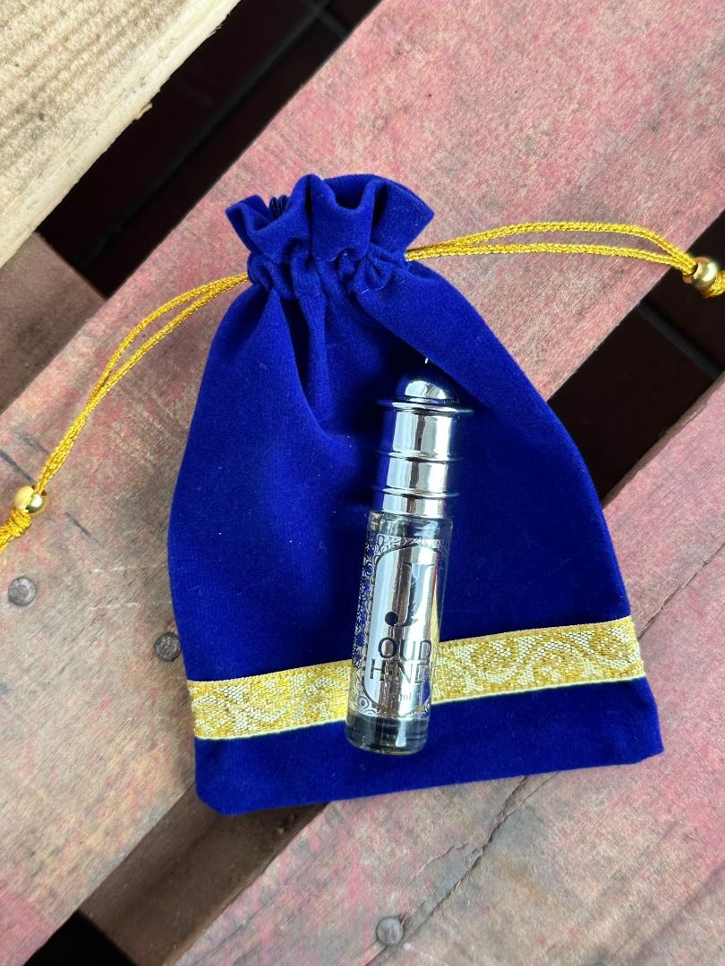 OUD ARABI/OUD HINDI ORIENTAL ATTAR 6ml WITH VELVET POUCH, Beauty