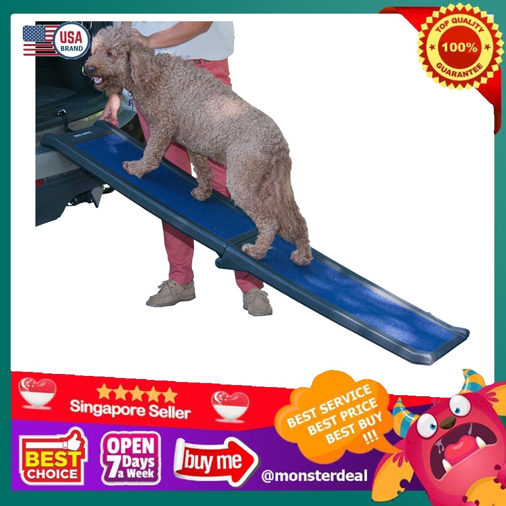 Image result for Pet Gear Travel Lite Bi-Fold Ramp for Cats/Dogs, Lightweight/Portable ...